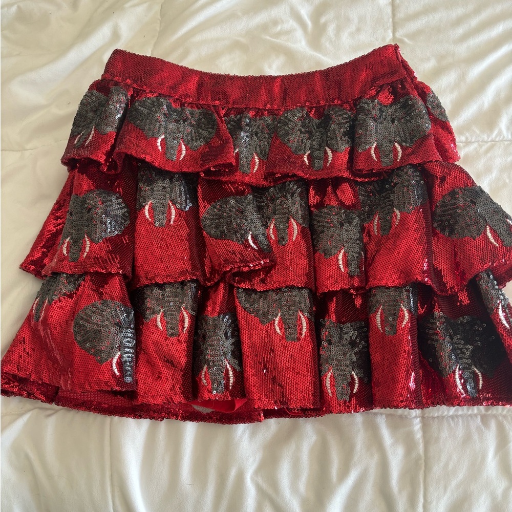 QUEEN OF SPARKLES Alabama sequined skirt. Size XS NEVER WORN